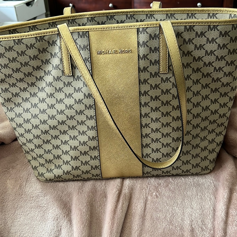 Michael Kors large tote bag